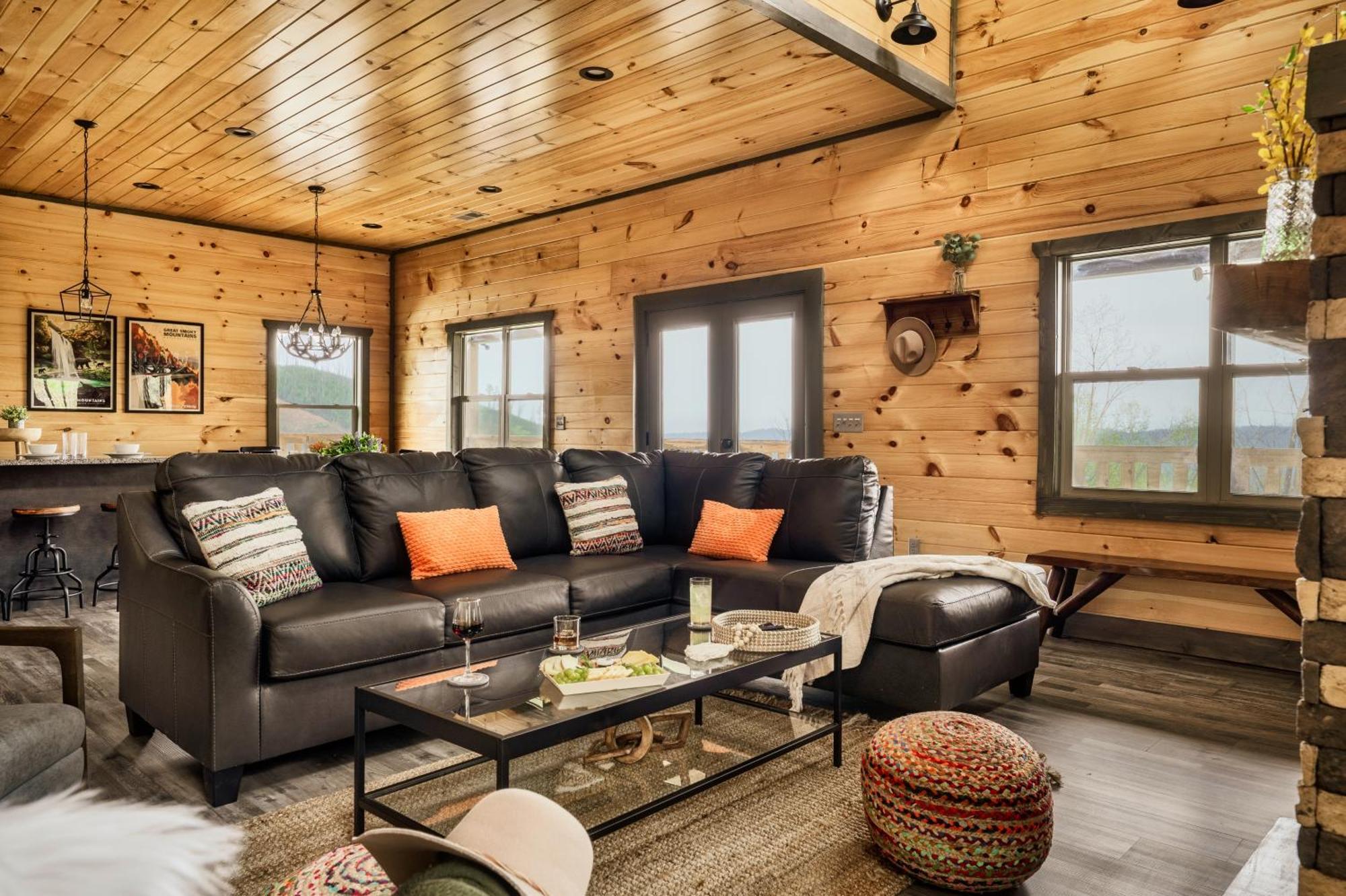 Mountainscape - Brand New Cabin W Views - Hottub - Firetable - Ps5 - Pooltable - 3 Pools Gatlinburg Kültér fotó