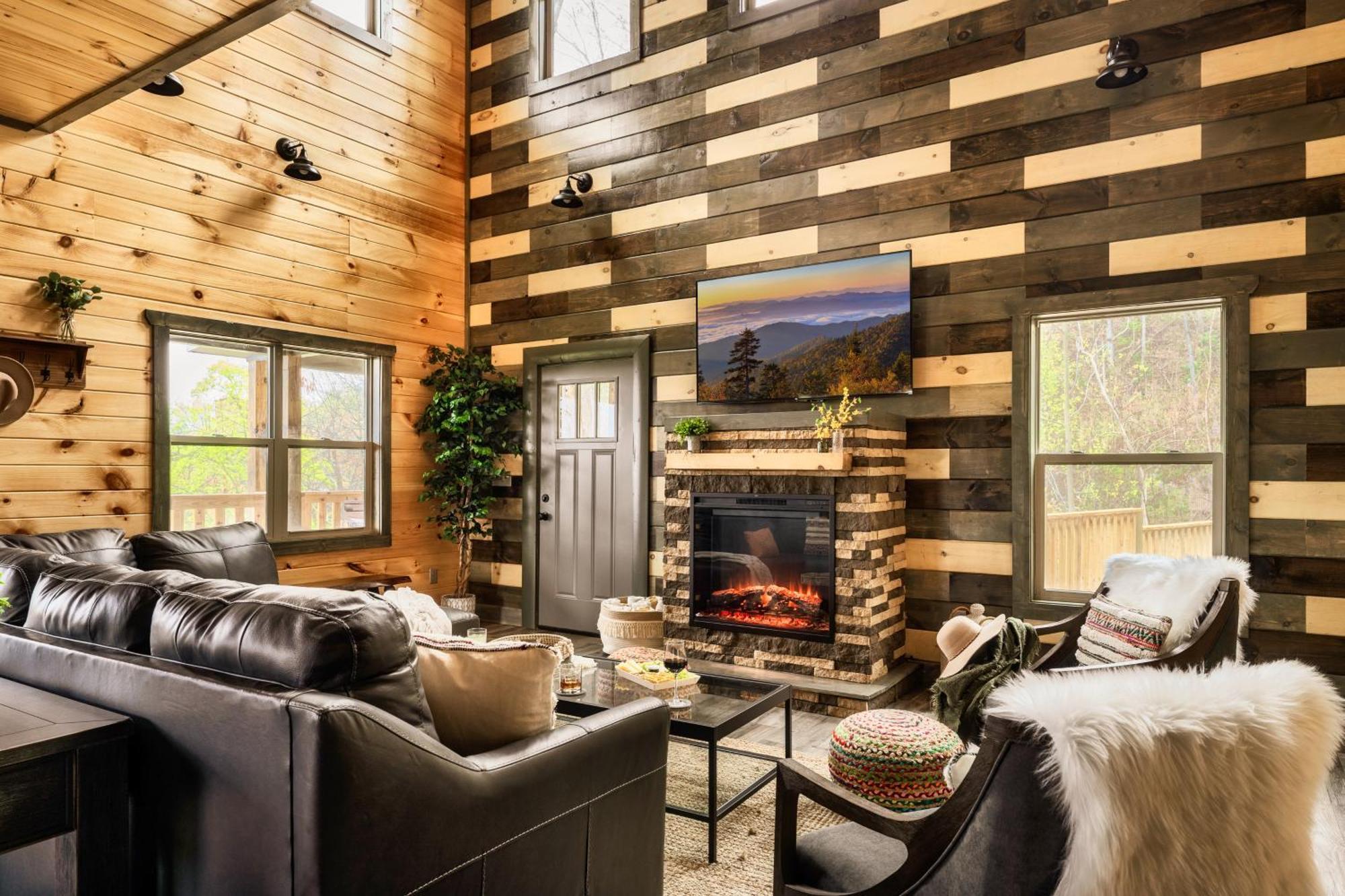 Mountainscape - Brand New Cabin W Views - Hottub - Firetable - Ps5 - Pooltable - 3 Pools Gatlinburg Kültér fotó